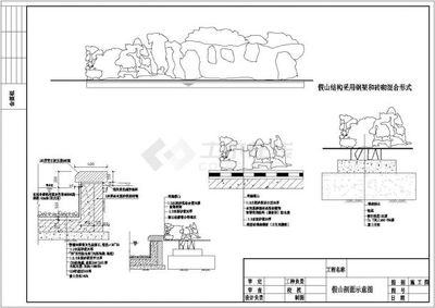 某园林工程部分施工CAD图