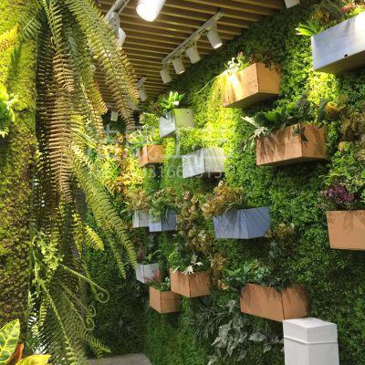 天津仿真植物墙绿色草皮墙人造绿植墙园艺仿真植物墙可来图定制